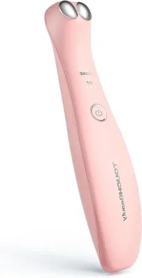 Productafbeelding van Oogmassageapparaat - Gezichtsverzorger - Huidverjonging - EMS en warmtemassage - 25 x 15 x 15 cm - Roze