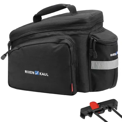 Produktbild von Klickfix Rackpack 2 Racktime schwarz Gepäckträgertasche 10L viel Stauraum