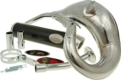 Image de Echappement TurboKit Bufanda RQ chromé avec homologation pour Rieju MRX 50