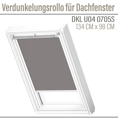 Obrázok produktu pre Velux Zatemňovacia roleta DKL U04 0705S Sivá  