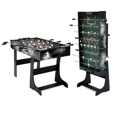 Produktbild von Carromco Tischkicker klappbar Rialto XT Kickertisch Tischfußball Klappfunktion Wandbefestigung 2x Kickerbälle