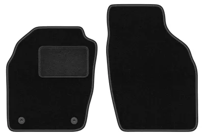 Immagine prodotto di Tappetini anteriori in moquette per Opel Agila A 2000-2007 (hatchback) – 2 pezzi, neri, su misura – Wielganizator LUX