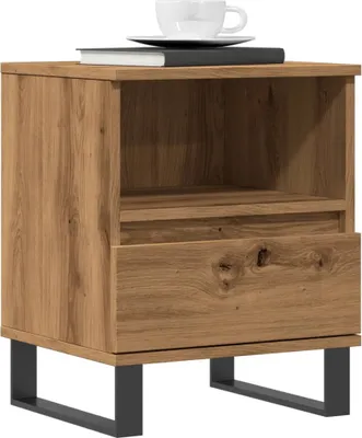 Produktbild von VidaXL 857378, Eiche, Metall, Holz, 400 mm, 350 mm, 500 mm, 1 Stück(e)