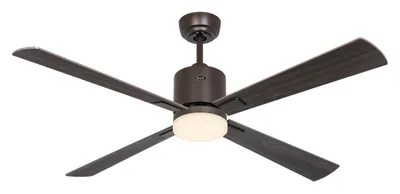 Immagine prodotto di Ventilatore da soffitto ECO NEO III 132 Bronzo - Noce/Ciliegio WiFi con luce