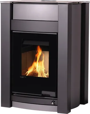 Image de HS FLAMINGO poêle-cheminée AQUAFLAM VARIO KALMAR 11/5 kW - gris