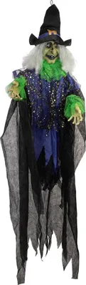 Image de Figurine d'Halloween « Sorcière Lisbeth » d'EUROPALMS, 200 cm