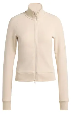 Produktbild von adidas Damen Soft Lux Slim Track Top Sweatshirt, Crystal Linen, S
