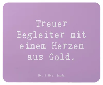 Produktbild von Mr. & Mrs. Panda Mauspad Spruch Skye Terrier Herz - Lavendeltraum - Geschenk, Seelenfreund, computer mousepad, Hunderassen Charakter, Hunderasse, Mouse Pad, Jagdinstinkt