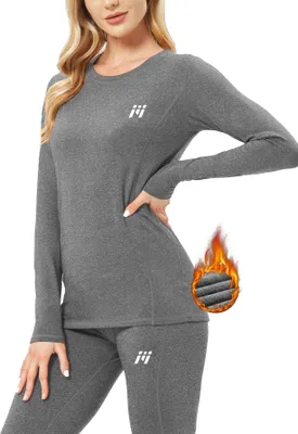 Produktbild von Women Thermo Thermounterwäsche Shirt Thermounterwäsche Set Unterhose Kompression