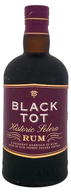 Produktbild von Black Tot Historic Solera Rum 700ml 46,2% Vol.