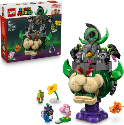 Obrázok produktu pre LEGO Super Mario Princ Florian a Castle Bowser, Stavebnica, 9 rok / roky, Plast, 1251 kusov, 1,9 kg