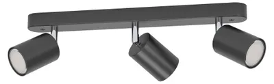 Produktbild von EGLO 31853, Einbaustrahler, GU10, LED, 6500 K, 1035 lm, Schwarz