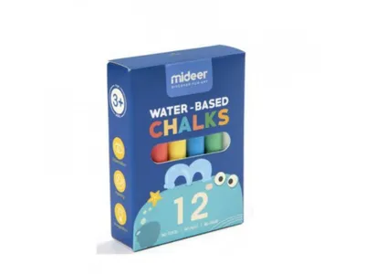 Obrázok produktu pre Mideer Detské farebné kriedy Veľryba 12ks