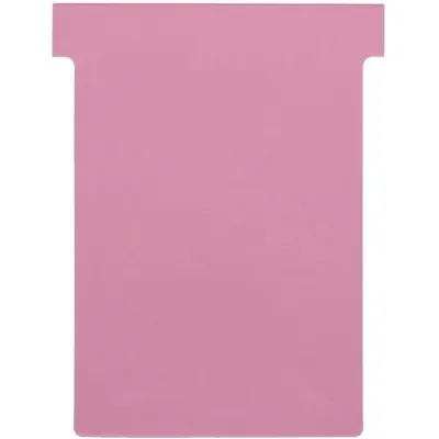 Produktbild von Nobo T-Steckkarten Gr.3 pink (100), Pink, 15 g, 93 mm, 20 mm, 160 mm, 16 g