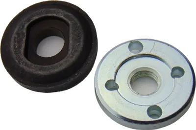 Produktbild von Trade-Shop Set 22mm Flansch Aufnahme + Stirnlochschraube M14 Gewinde für Bosch GWS 20-180 GWS 20-230 GWS 115 125 180 230 Winkelschleifer