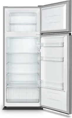 Produktbild von Hisense RT267D4ADE Kühl- und Gefrierkombination Freistehend 206 l E Silber