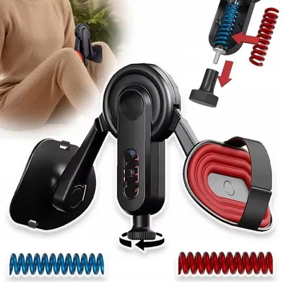 Produktbild von Oberschenkeltrainer mit 2 Widerstandsbändern Beckenbodentrainer, Beintrainer Po Beinpresse Oberschenkel Beckenboden Beckenbodentraining Trainingsgerät