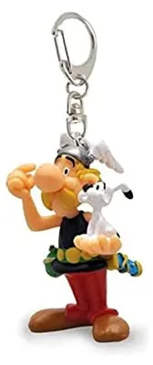 Zdjęcie produktu dla Plastoy SAS 60589 - Asterix z Idefixem - brelok do kluczy, 10,9 x 3,3 x 3 cm