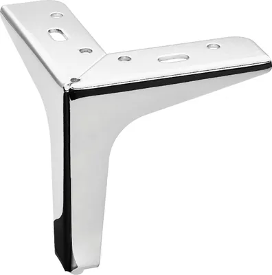 Produktbild von Möbelfuß VICTOR 130mm Chrom poliert