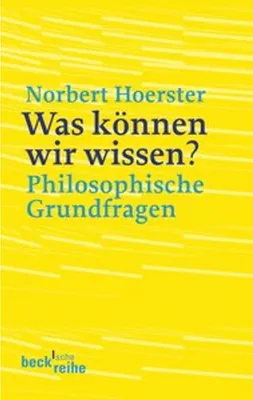 Obrázok produktu pre Hoerster, N: Was können wir wissen?