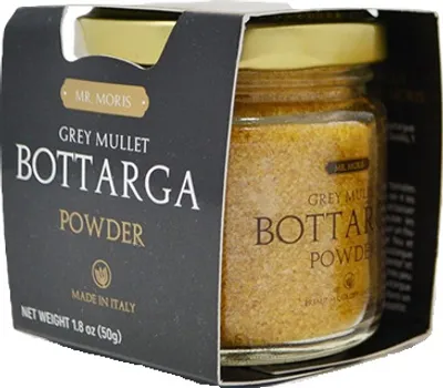 Produktbild von Geriebener Meeräschenrogen, 50 g (Bottarga di Muggine)