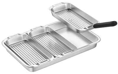 Immagine prodotto di Set di cestelli per griglia - Accessori per barbecue