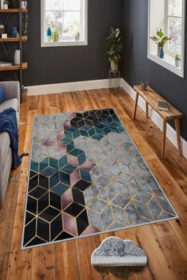 Produktbild von Conceptum Hypnose, HMNT774- HMNT774HFT, Bunt, Teppichläufer, 80 x 200 cm, 100% POLYESTER