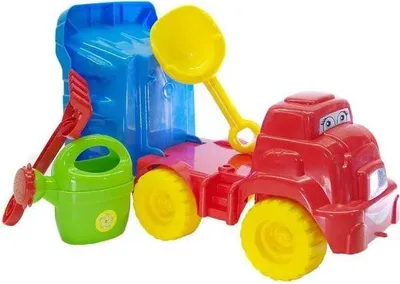 Image de Jouets de bac à sable Camion Plus rouge