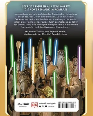Obrázok produktu pre Star Wars(TM) Die Hohe Republik Lexikon der Jedi, ihrer Verbündeten und Widersacher