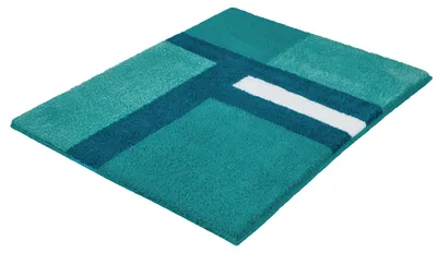 Produktbild von Kleine Wolke Badteppich ARIANA Türkis 50 x 60 cm