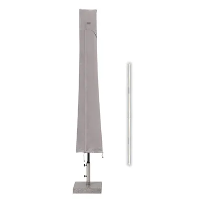 Produktbild von Sekey Sonnenschirm-Schutzhülle für Ø 400cm, 330 x 240cm Gartenschirm, mit Stab und Reißverschluss, Hellgrau