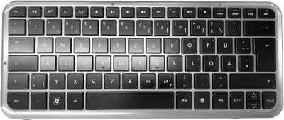 Productafbeelding van Glanzende toetsenbordversie met grijze rand, compatibel met HP Pavilion DM3-1040eg