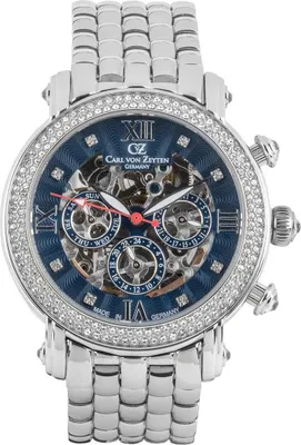 Produktbild von Carl von Zeyten CVZ0062BLMS Kniebis Uhr Damen, Automatik, Limited Edition 085/999