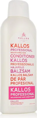 Obrázek produktu pro Kallos Professional Nourishing hair conditioner for damaged hair, Ženy, Profesionální kondicionér, Poškozené vlasy, Suché vlasy, Regenerační, Ochana, Změkčující, 1000 ml, Láhev