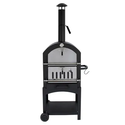 Obrázek produktu pro Multifunkční pec na pizzu HEAT Outdoor Living - grilování - pečení - ocel - 50x35x160 cm