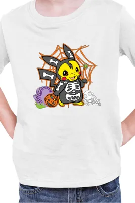 Produktbild von Kinder T-Shirt Japan Manga Anime Comics Pokemon 038, / Weiß