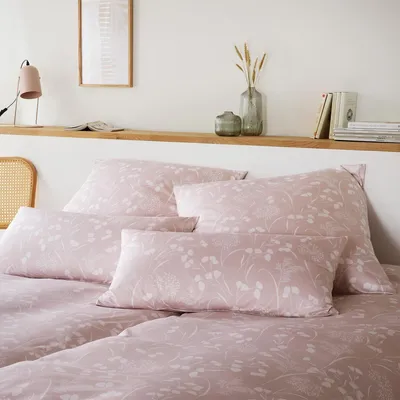 Produktbild von elegante Mako Jersey Bettwäsche Bonjour puder 135x200 cm + 80x80 cm