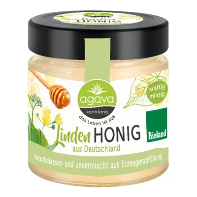 Produktbild von Open Food Linden Honig - Agava - 250g, B, 250 g