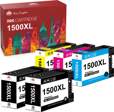 Produktbild von 5er für CANON PGI 1500XL 1500 XL Tintenpatrone Maxify MB2000 MB2050 MB2100 MB2150 MB2155 MB2300 MB2350 MB2700 MB2750 MB2755