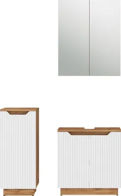 Immagine prodotto di Set di mobili da bagno Vicco Lotta Bianco 3 parti, Model 59481