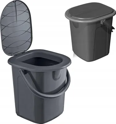 Produktbild von Campingtoilette WC- Toilette Toiletteneimer Reise Zelten Angeln 22 L BranQ