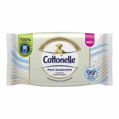Immagine prodotto di Cottonelle Pure Pulizia Ricarica da 38 sacchetti