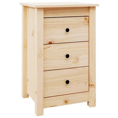 Obrázek produktu pro Noční stolek 40 x 35 x 61,5 cm masivní borové dřevo