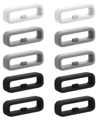 Produktbild von kwmobile 10x Smart Watch Band Halterung für 20mm Smartwatch Strap (Universal) Armbandhalterung - Bandschlaufe für Fitness Tracker und Smart Uhr aus