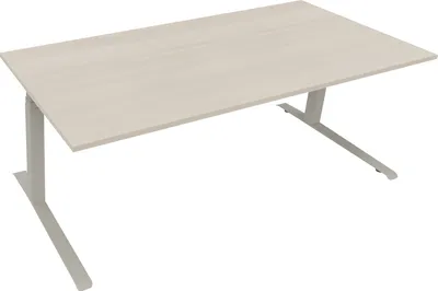 Produktbild von Sitz-/Stehtisch Kufe Doppels. Quad. B2000xT900xH645-1275 si/Akazie