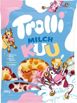 Produktbild von Trolli Milchkuu (150g Packung)