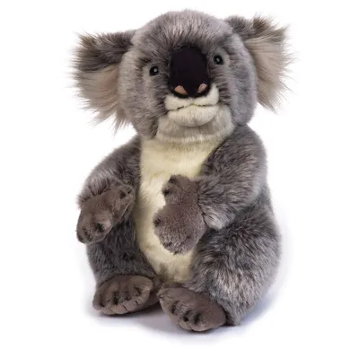 Obrázek produktu pro Freek Vonk x Bresser plyšák koala Lola, 26 cm, pratelný, z recyklovaného materiálu, měkká srst, šedý
