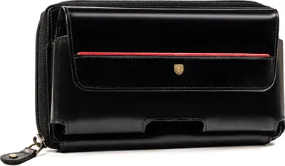 Produktbild von Ledertasche CPR-043-RVTP-3098 Schwarz-Rot