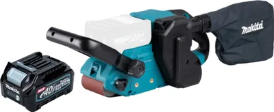 Produktbild von Makita BS 001 GD1 Akku Bandschleifer 40 V max. 76 x 533 mm Brushless + 1x Akku 2,5 Ah - ohne Ladegerät