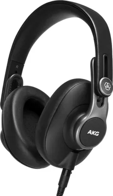 Zdjęcie produktu dla AKG K371, Przewodowa, 5 - 40000 Hz, Scena/studio, 255 g, Słuchawki, Czarny, Metaliczny